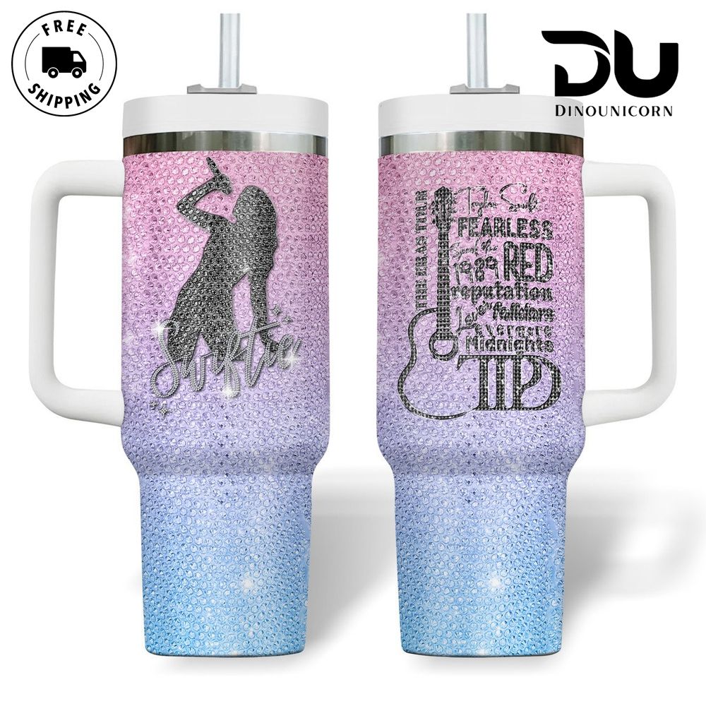 Taylor Swift Music Custom Stanley Cup 40 oz 30 oz Tumbler With Handle