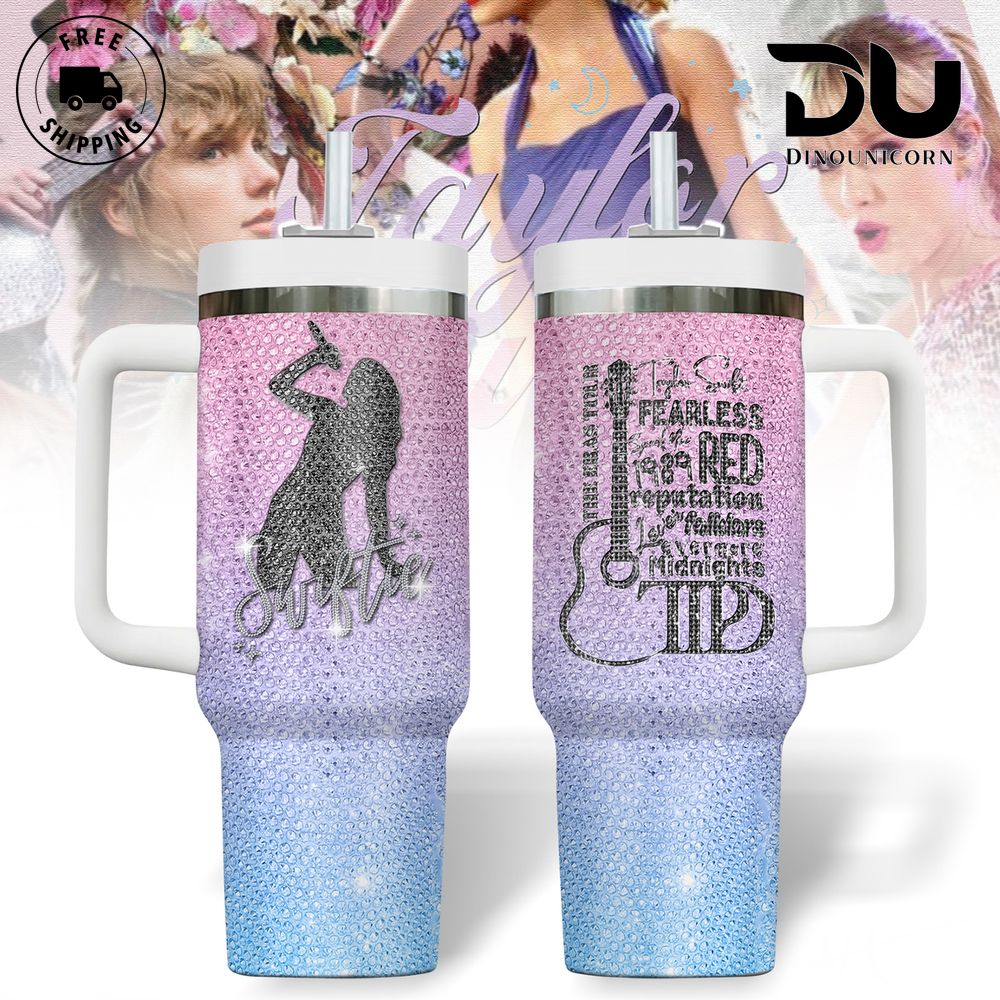 Taylor Swift Music Custom Stanley Cup 40 oz 30 oz Tumbler With Handle