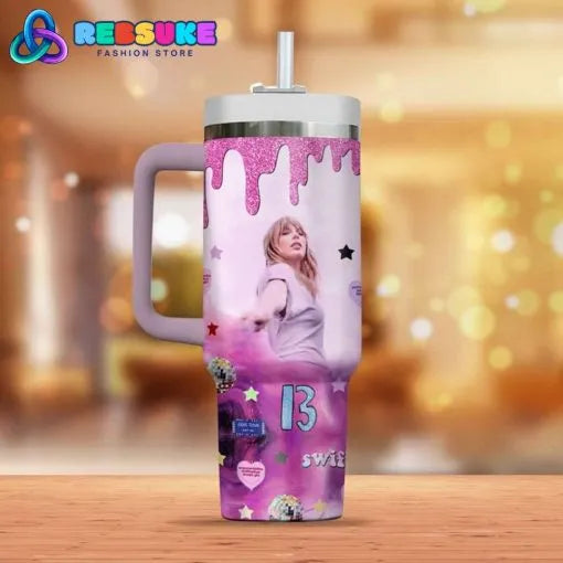 Taylor Swift Music Custom Stanley Cup 40 oz 30 oz Tumbler With Handle
