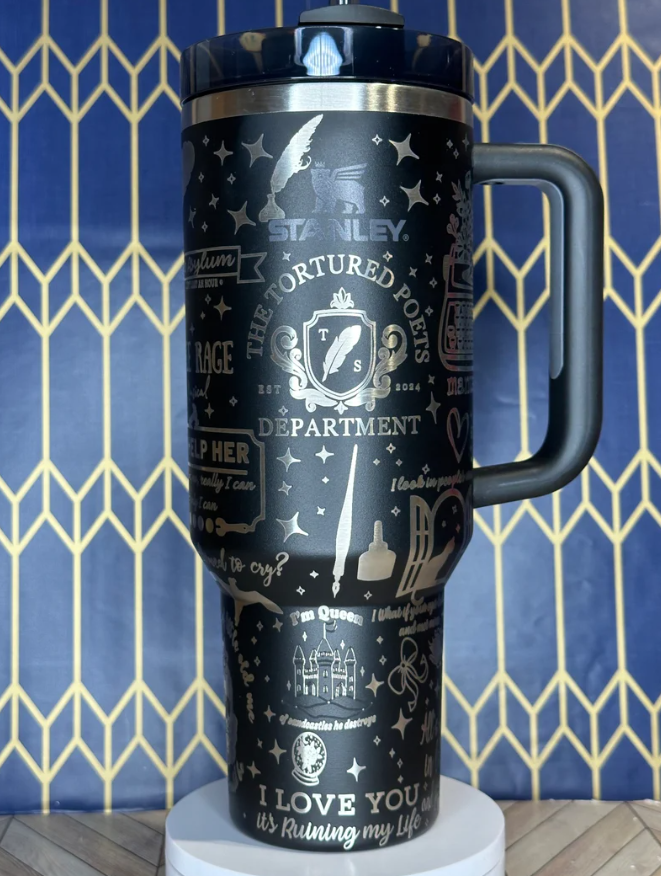 Taylor Swift Music Custom Stanley Cup 40 oz 30 oz Tumbler With Handle