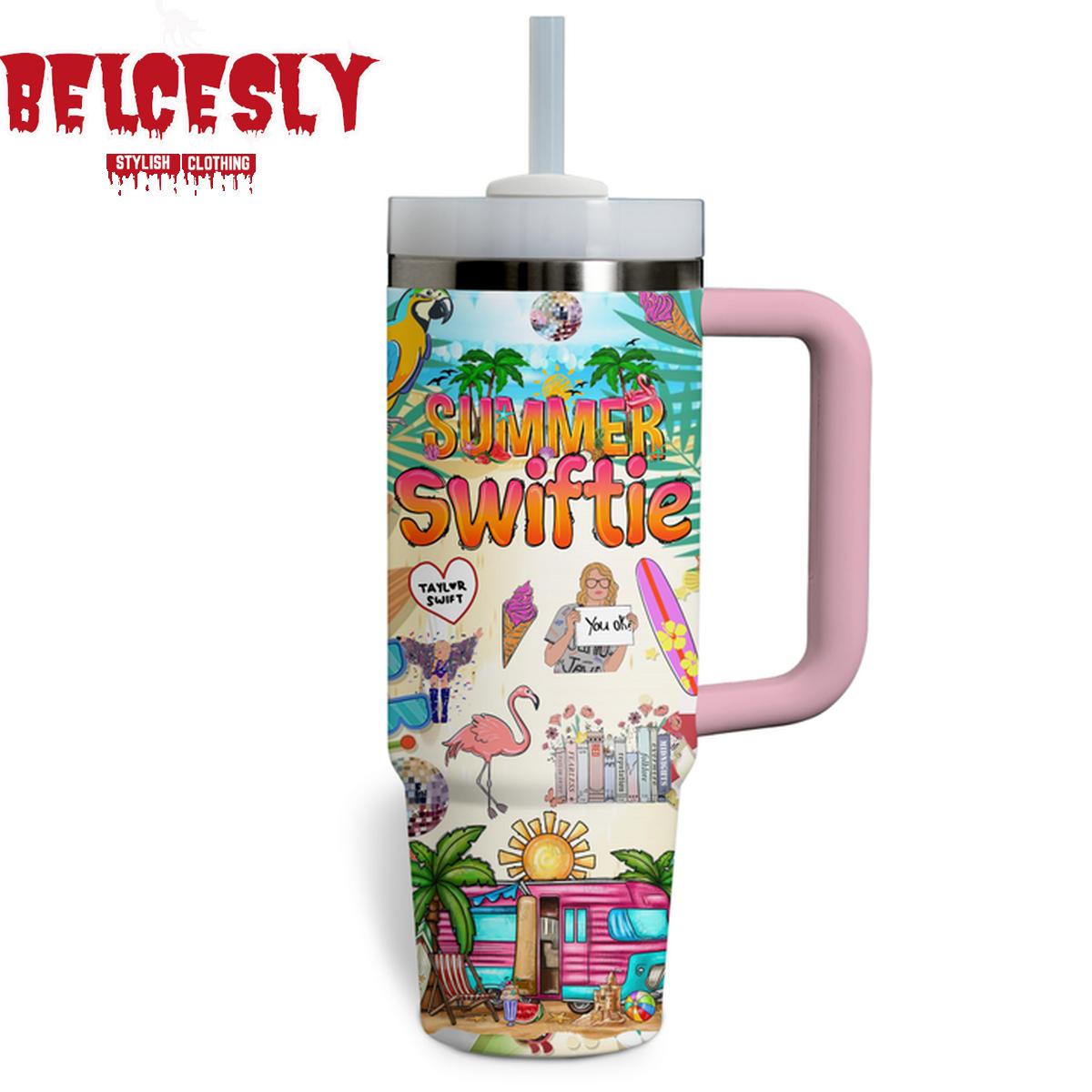 Taylor Swift Music Custom Stanley Cup 40 oz 30 oz Tumbler With Handle