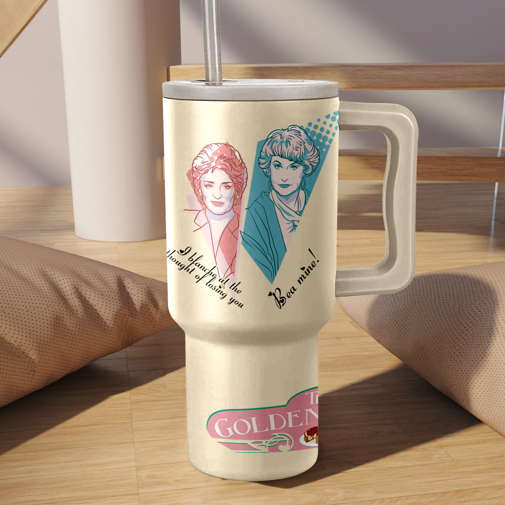The Golden Girls TV Series Custom Stanley Cup 40 oz 30 oz Tumbler With Handle