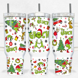 The Grinch Movies Custom Stanley Cup 40 oz 30 oz Tumbler With Handle