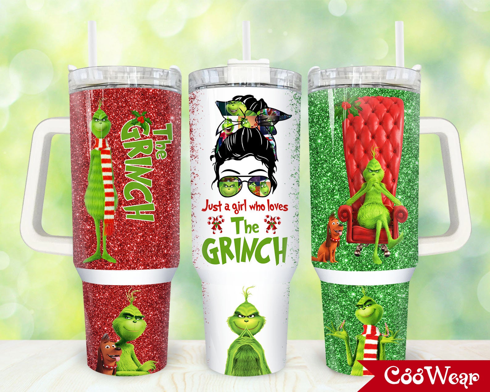 The Grinch Movies Custom Stanley Cup 40 oz 30 oz Tumbler With Handle