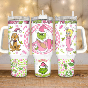 The Grinch Movies Custom Stanley Cup 40 oz 30 oz Tumbler With Handle