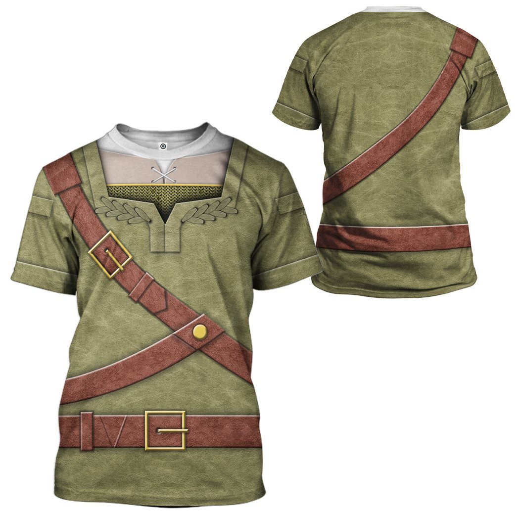 The Legend Of Zelda Link Cosplay Costume Hoodie Sweatshirt T-Shirt Sweatpants Tracksuit - Stormmerch Exclusive