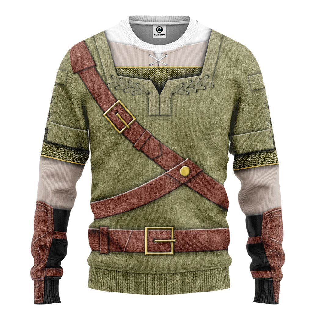 The Legend Of Zelda Link Cosplay Costume Hoodie Sweatshirt T-Shirt Sweatpants Tracksuit - Stormmerch Exclusive