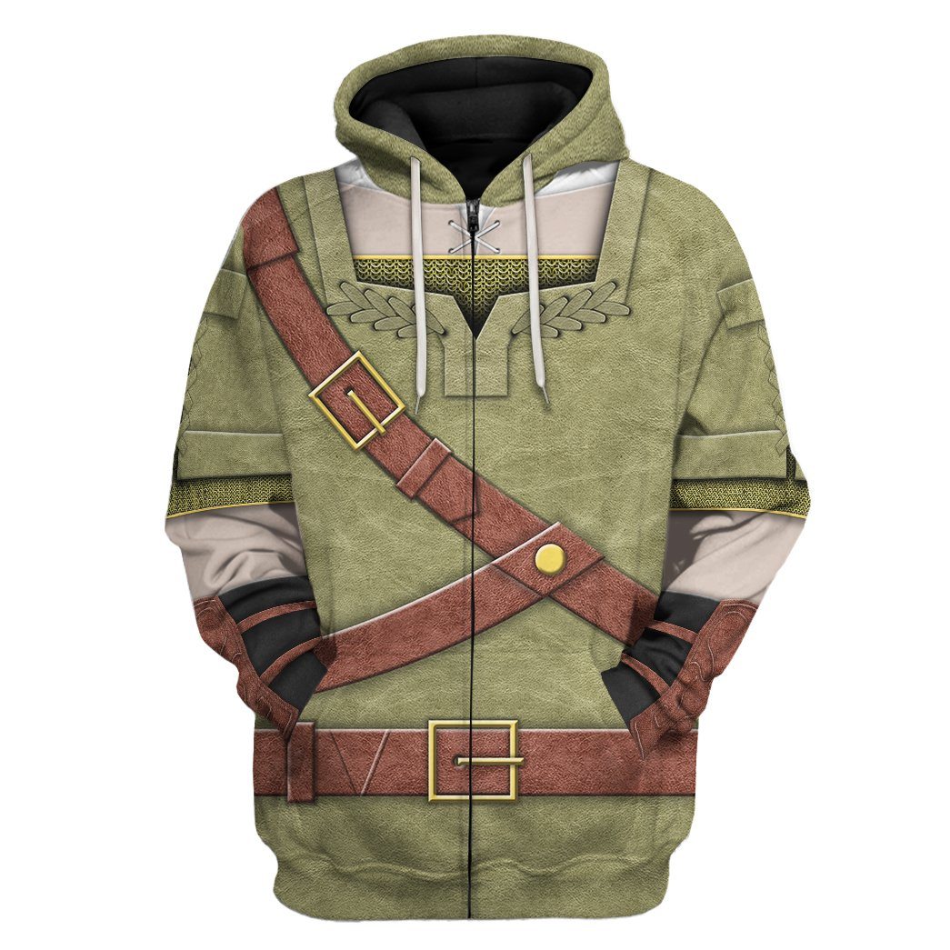 The Legend Of Zelda Link Cosplay Costume Hoodie Sweatshirt T-Shirt Sweatpants Tracksuit - Stormmerch Exclusive