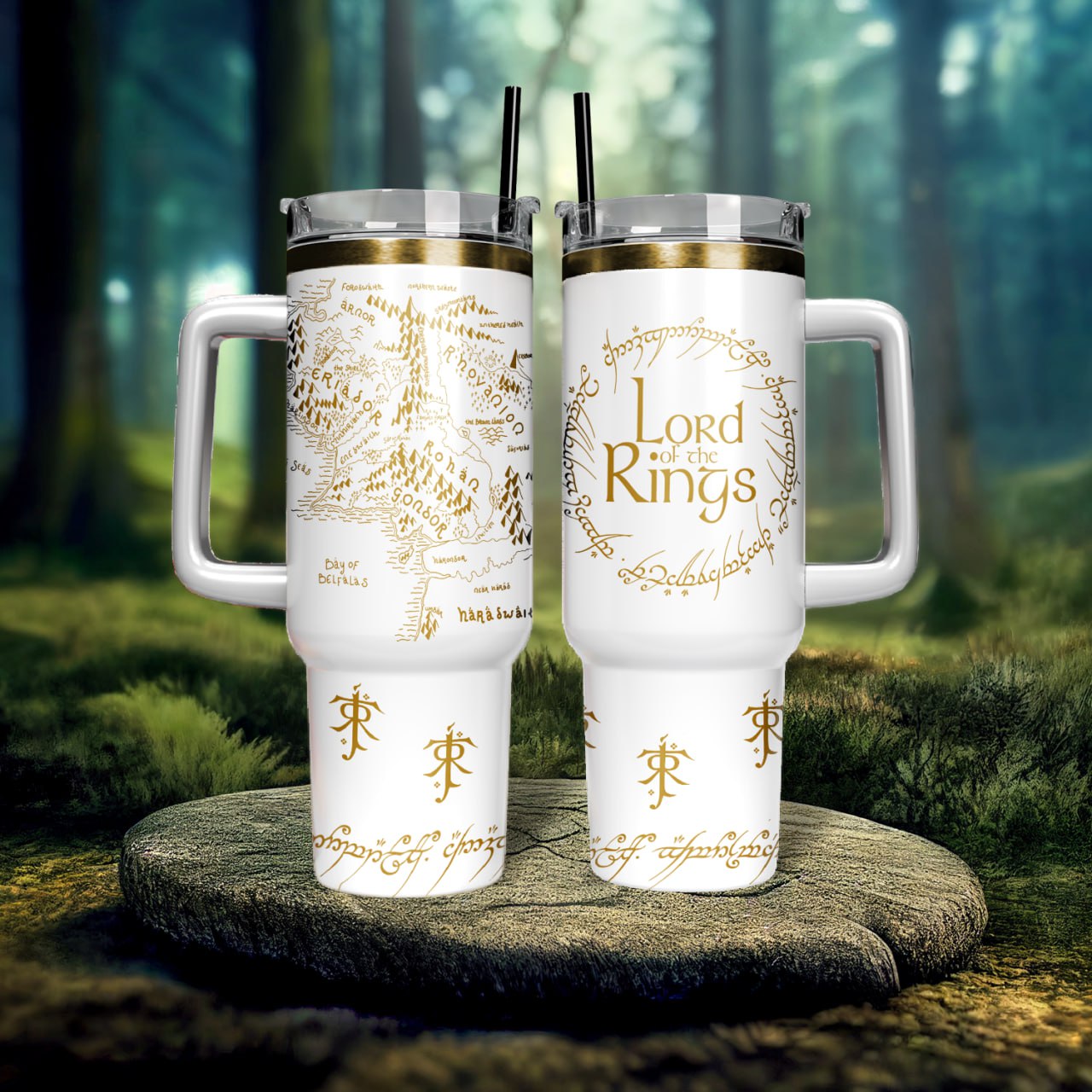 The Lord Of The Rings Movies Custom Stanley Cup 40 oz 30 oz Tumbler With Handle