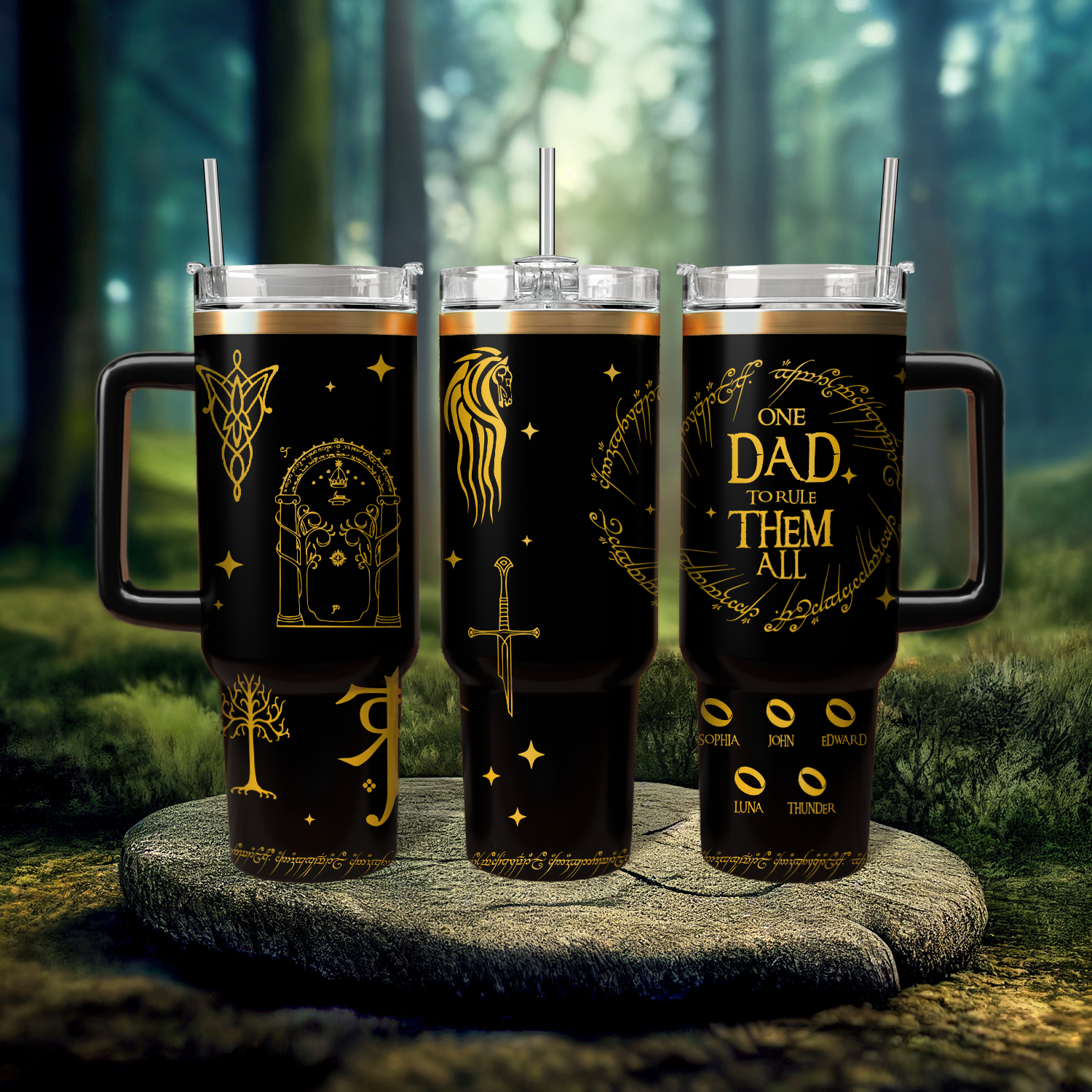 The Lord Of The Rings Movies Custom Stanley Cup 40 oz 30 oz Tumbler With Handle