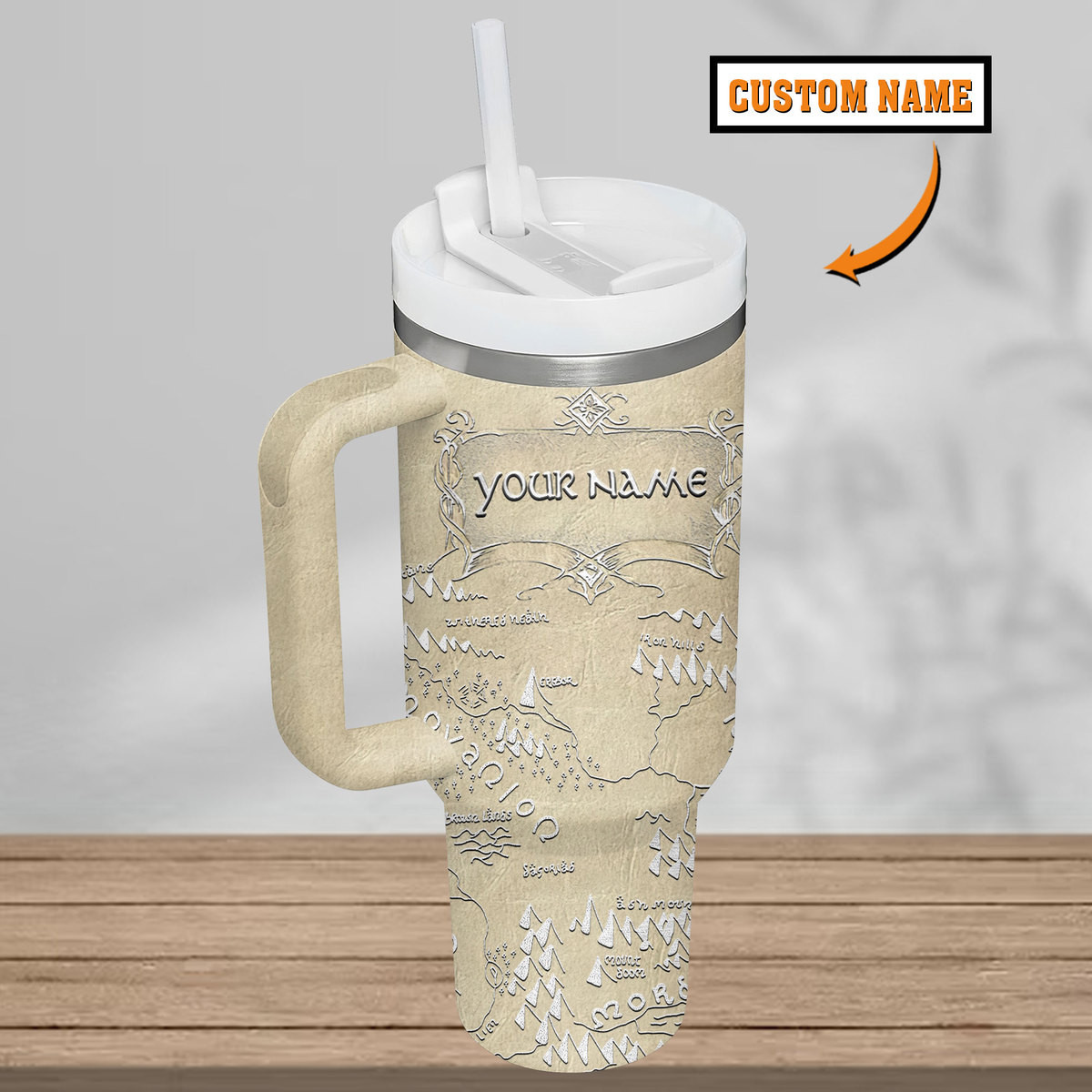 The Lord of the Rings Movies Custom Stanley Cup 40 oz 30 oz Tumbler With Handle