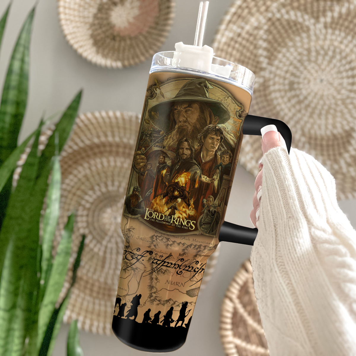The Lord Of The Rings Movies Custom Stanley Cup 40 oz 30 oz Tumbler With Handle