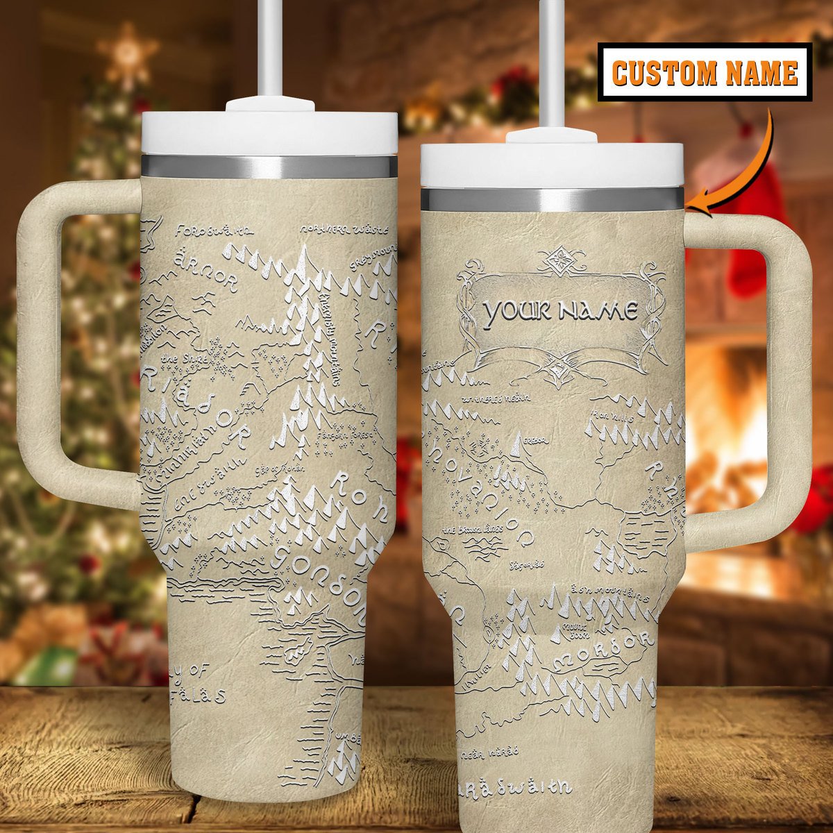The Lord of the Rings Movies Custom Stanley Cup 40 oz 30 oz Tumbler With Handle
