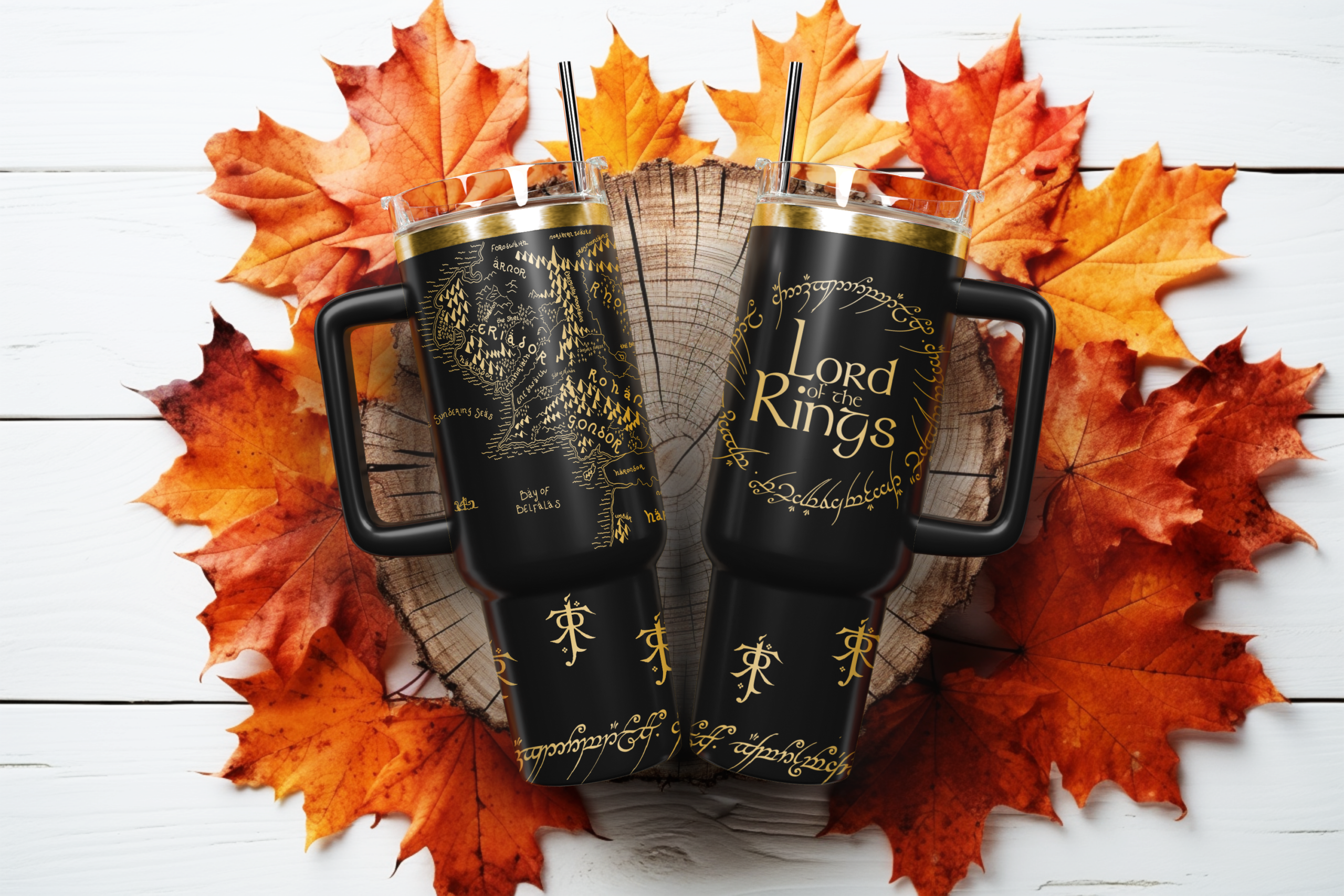 The Lord Of The Rings Movies Custom Stanley Cup 40 oz 30 oz Tumbler With Handle