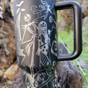 The Nightmare Before Christmas Movies Custom Stanley Cup 40 oz 30 oz Tumbler With Handle