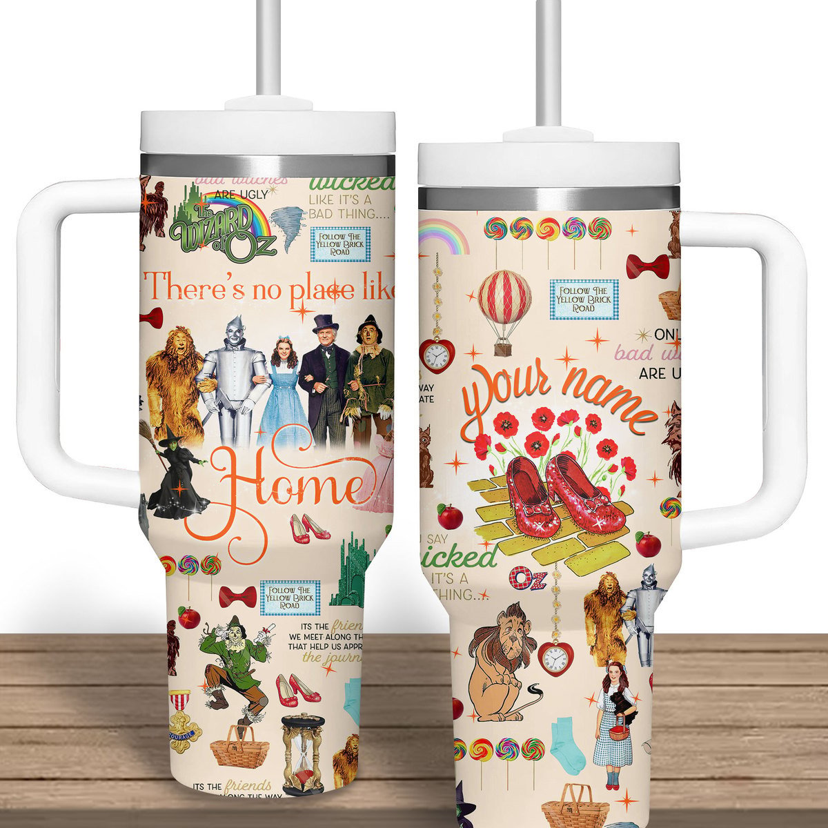 The Wizard Of Oz Movies Custom Stanley Cup 40 oz 30 oz Tumbler With Handle