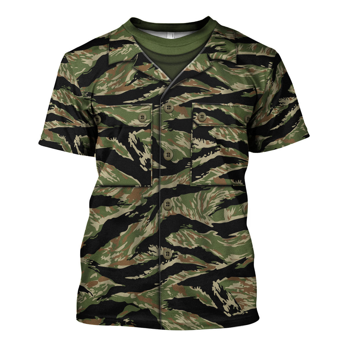 Tigerstripe South Vietnam Special Forces Tiger Stripe CAMO Costume Hoodie Sweatshirt T-Shirt Sweatpants Tracksuit - Stormmerch Exclusive