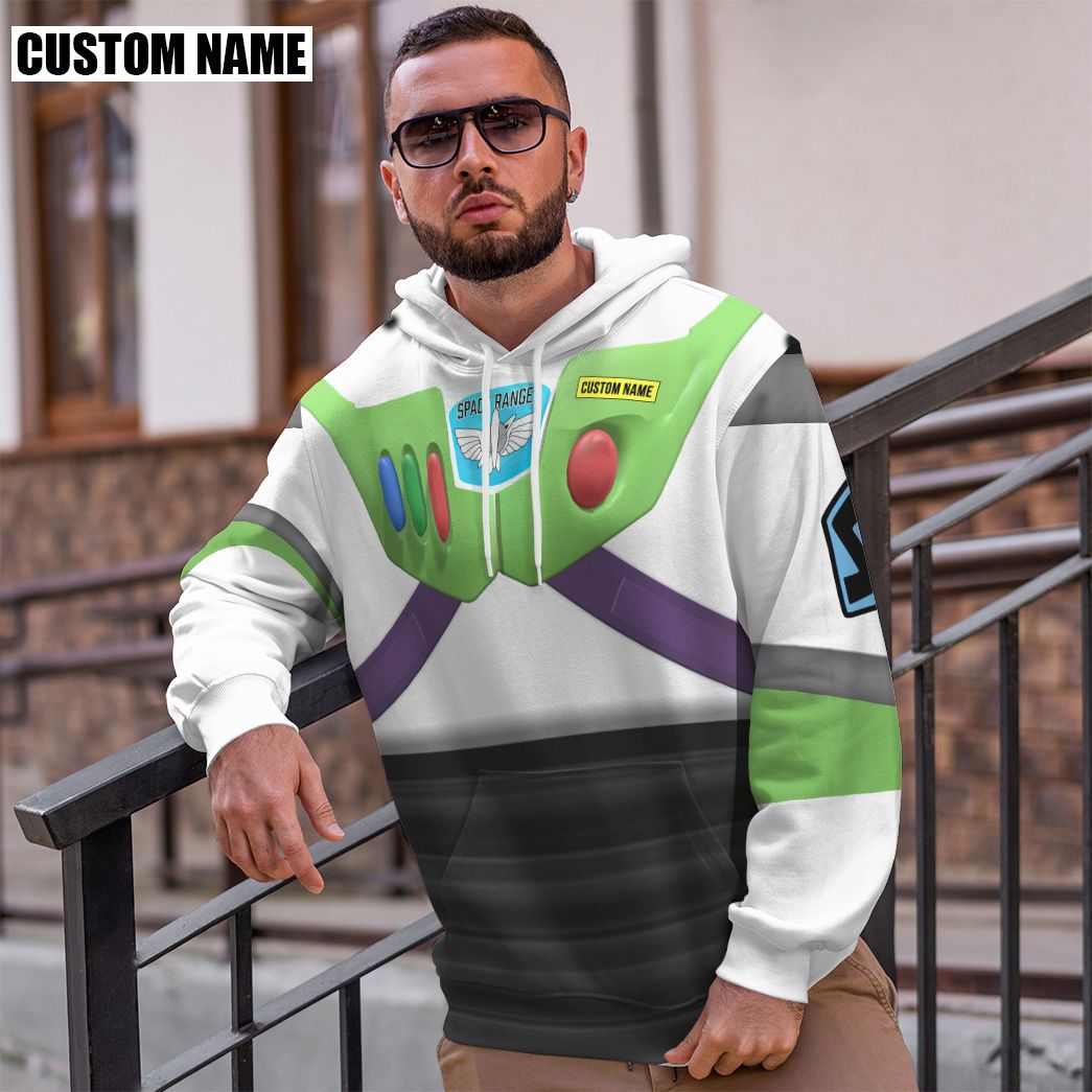 Toy Story Buzz Lightyear Space Ranger Cosplay Costume Hoodie Sweatshirt T-Shirt Sweatpants Tracksuit - Stormmerch Exclusive