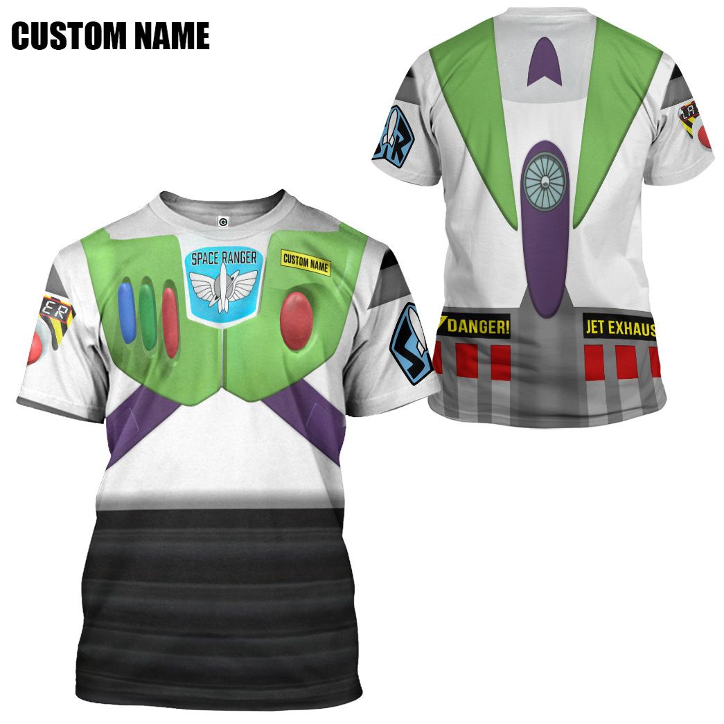 Toy Story Buzz Lightyear Space Ranger Cosplay Costume Hoodie Sweatshirt T-Shirt Sweatpants Tracksuit - Stormmerch Exclusive