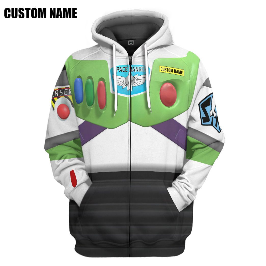 Toy Story Buzz Lightyear Space Ranger Cosplay Costume Hoodie Sweatshirt T-Shirt Sweatpants Tracksuit - Stormmerch Exclusive