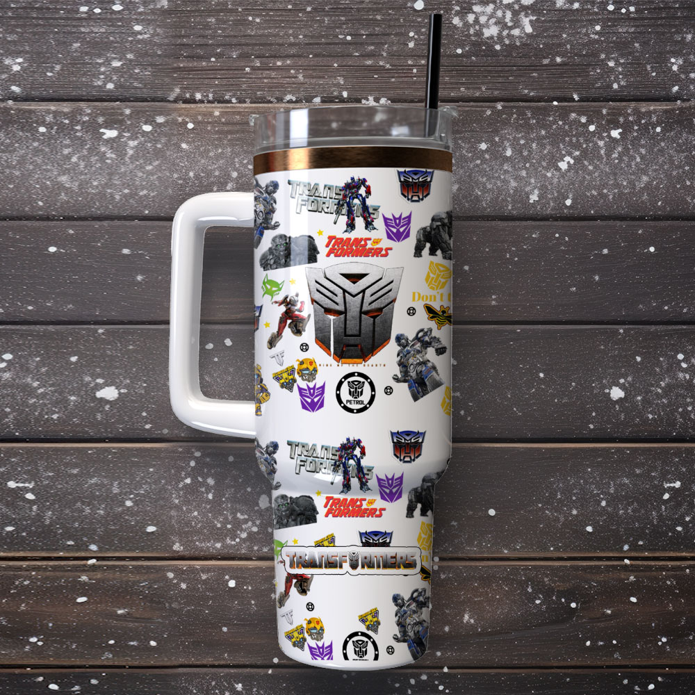 Transformers Sience Fiction Films Custom Stanley Cup 40 oz 30 oz Tumbler With Handle