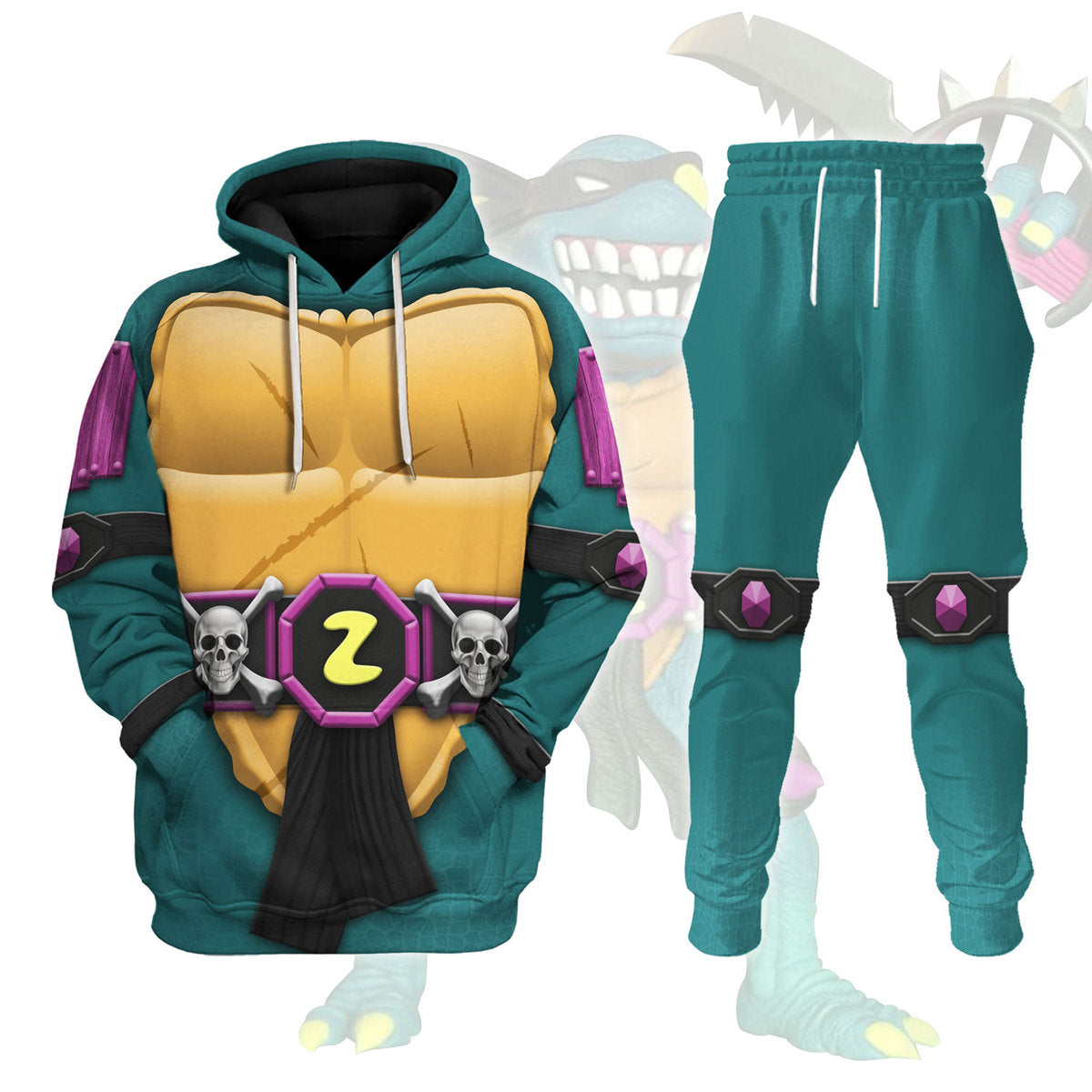 Ultimates! Slash TMNT Costume Hoodie Sweatshirt T-Shirt Sweatpants - Stormmerch Exclusive