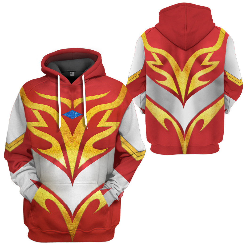 Ultraman Mebius V2 Cosplay Costume Hoodie Sweatshirt T-Shirt Sweatpants Tracksuit - Stormmerch Exclusive