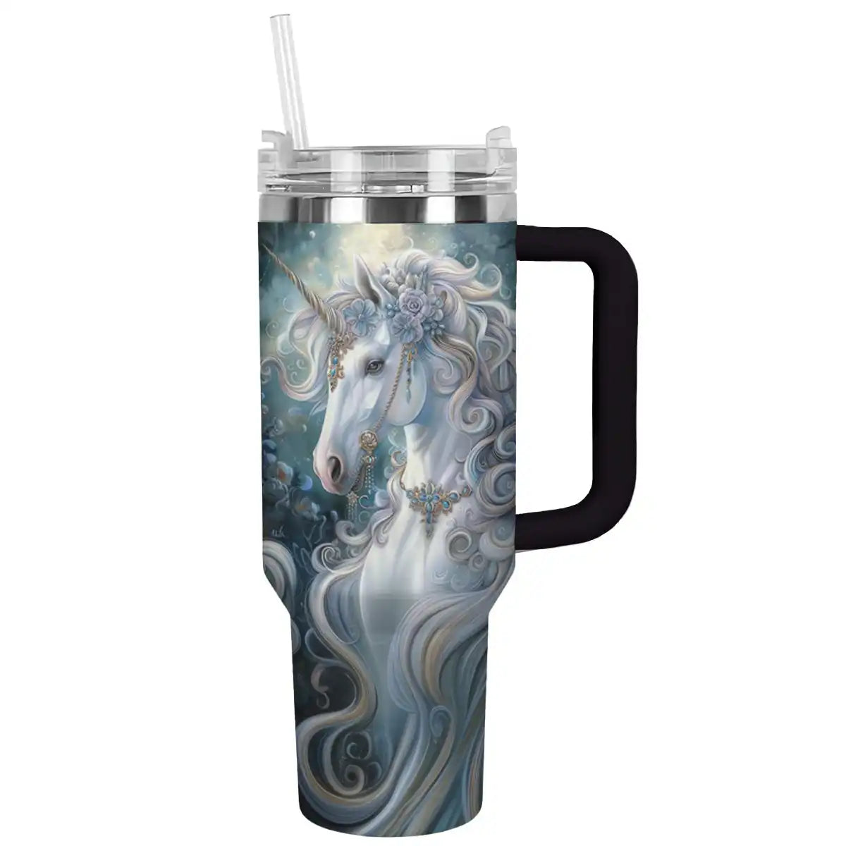 Unicorn Custom Stanley Cup 40 oz 30 oz Tumbler With Handle