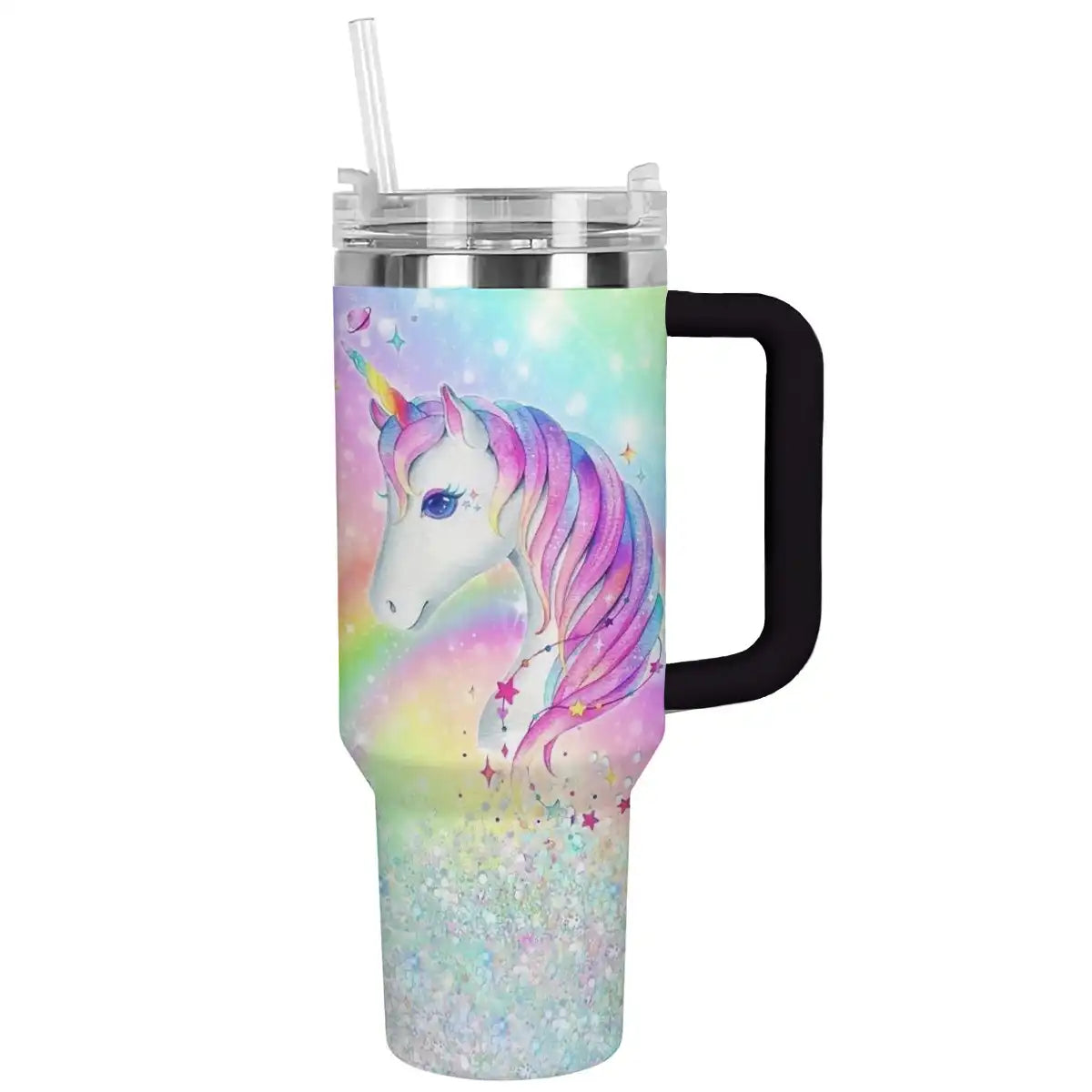 Unicorn Custom Stanley Cup 40 oz 30 oz Tumbler With Handle
