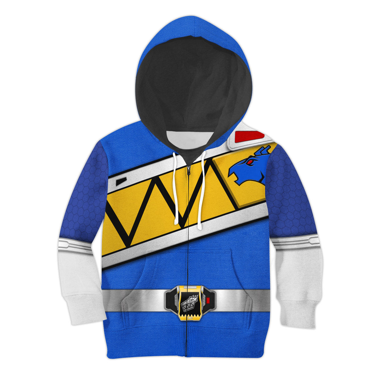 Unisex Kid Tops Blue Power Rangers Dino Charge 3D Apparel - Stormmerch Exclusive