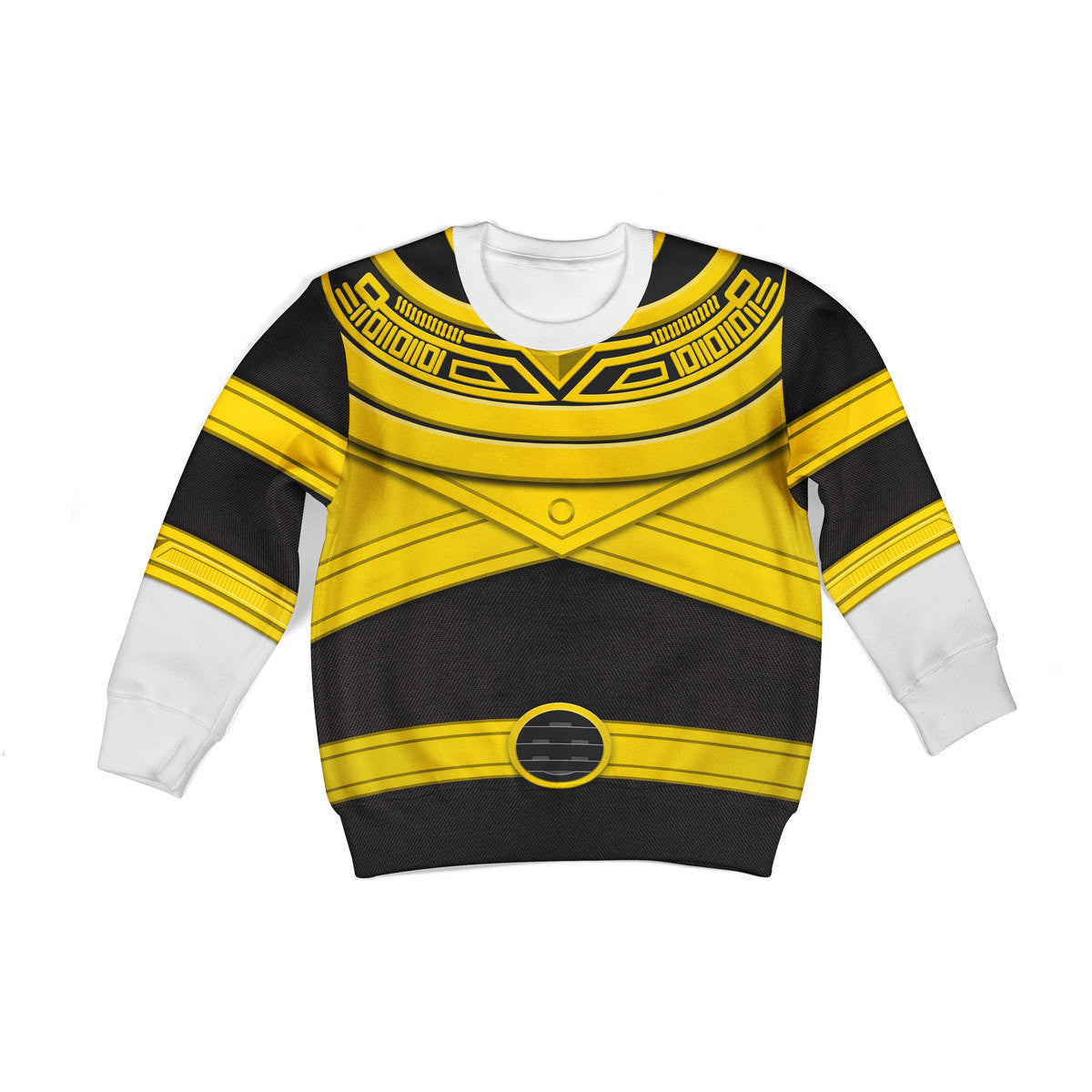 Unisex Kid Tops Gold Power Rangers Zeo Kid 3D Apparel - Stormmerch Exclusive
