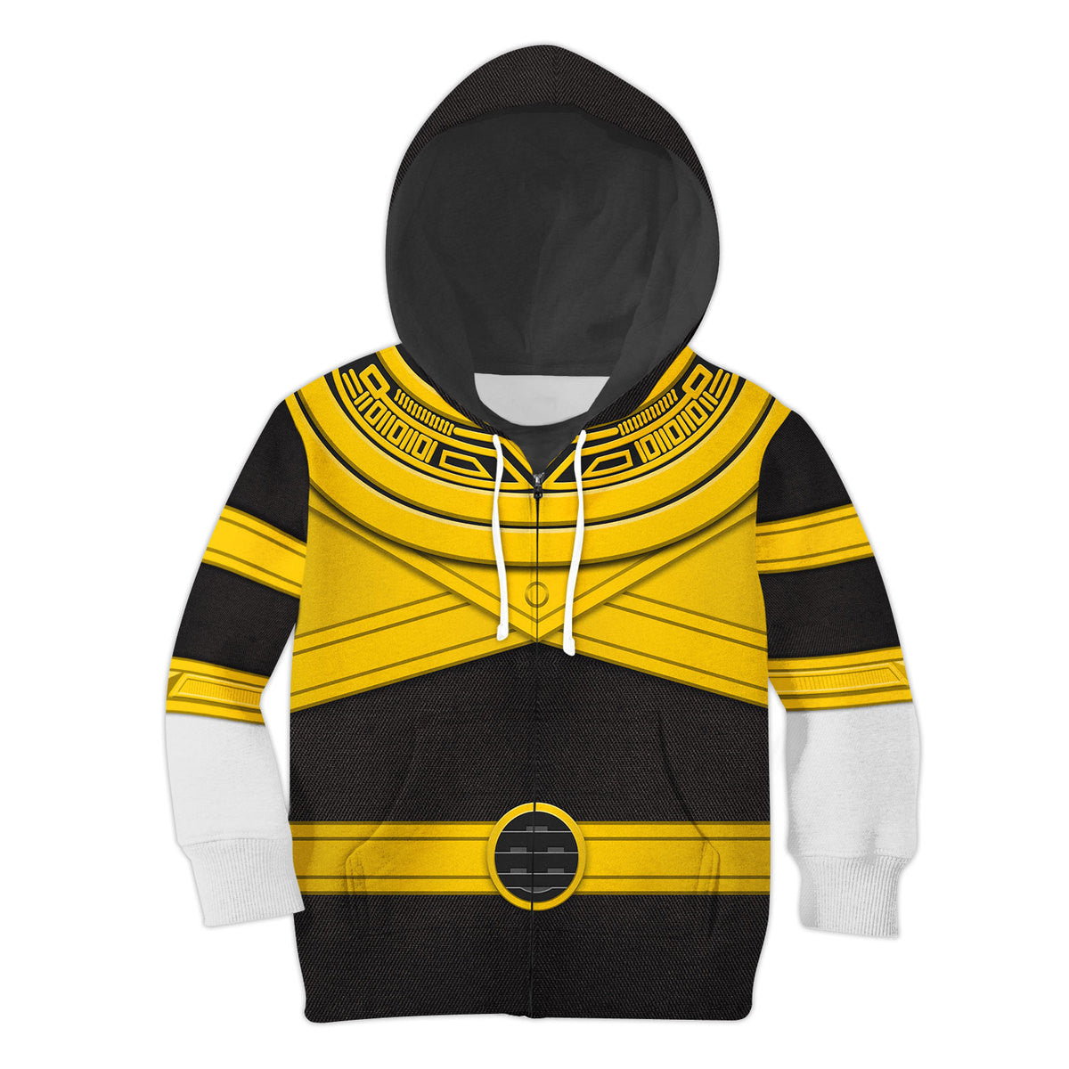 Unisex Kid Tops Gold Power Rangers Zeo Kid 3D Apparel - Stormmerch Exclusive