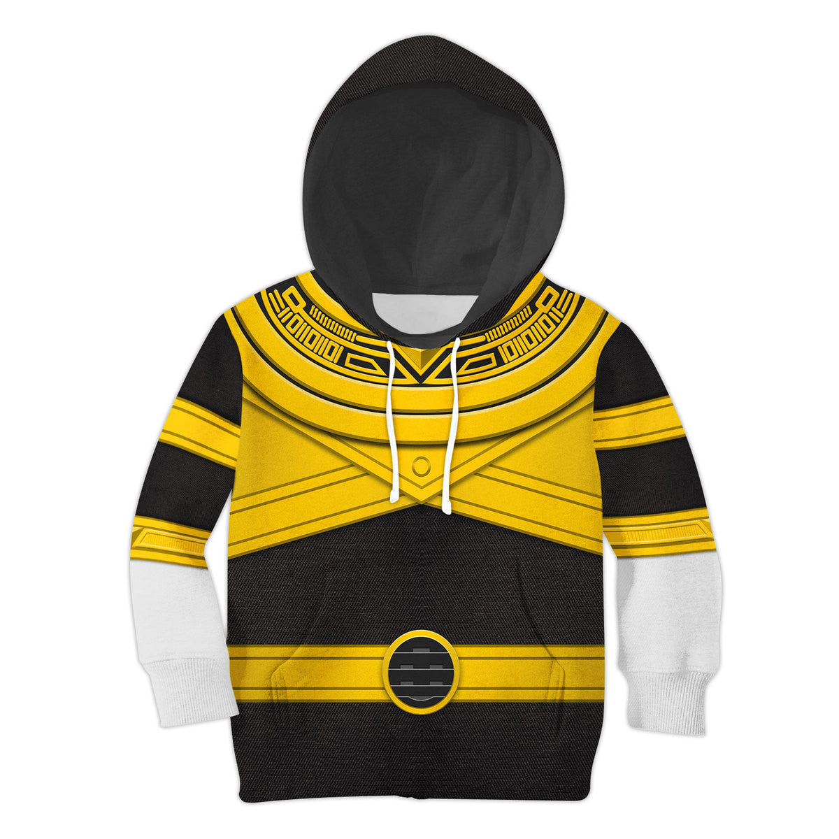 Unisex Kid Tops Gold Power Rangers Zeo Kid 3D Apparel - Stormmerch Exclusive