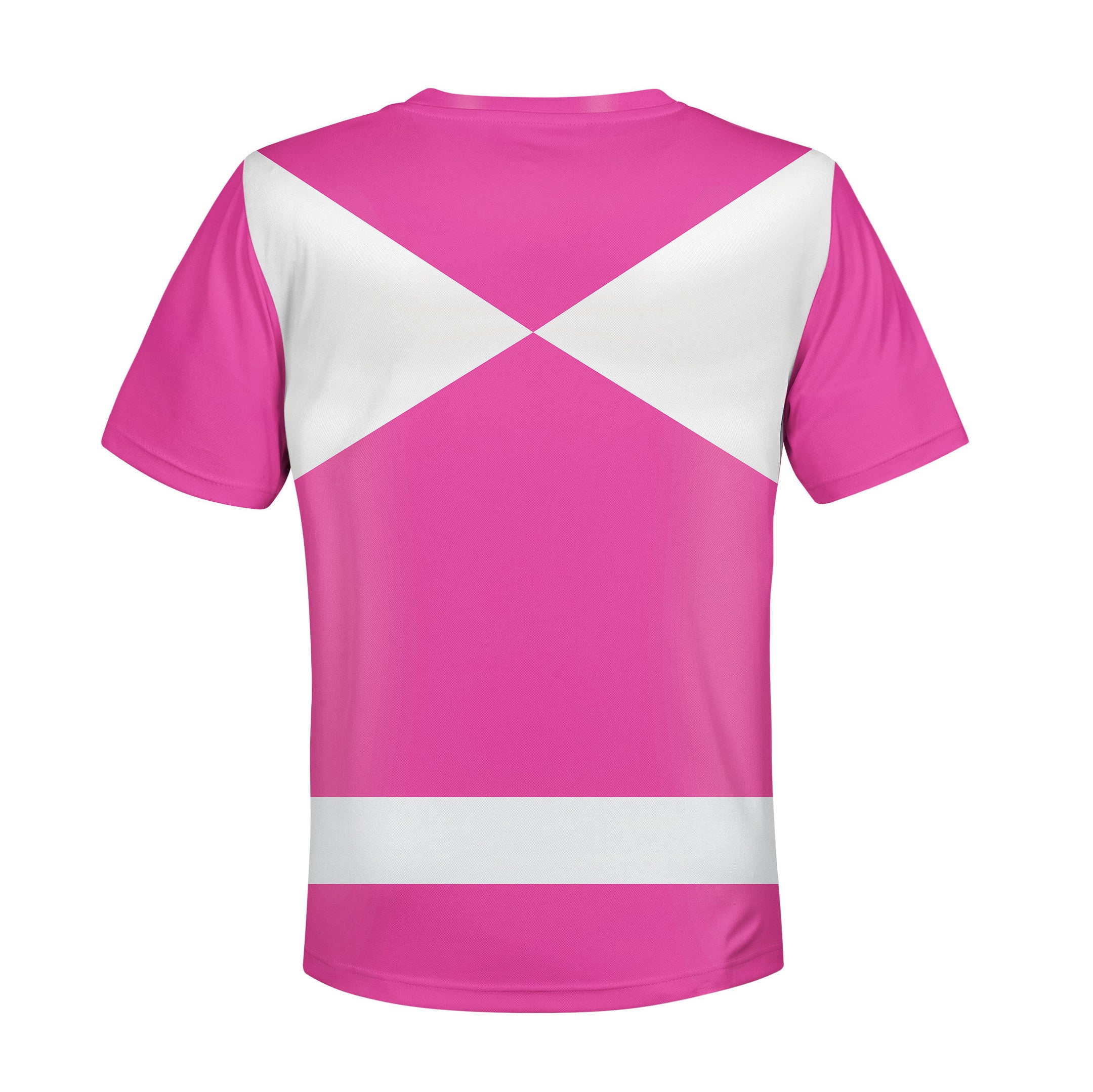 Unisex Kid Tops Pink Power Ranger 3D Apparel - Stormmerch Exclusive