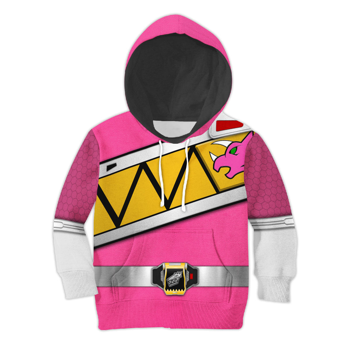 Unisex Kid Tops Pink Power Rangers Dino Charge 3D Apparel - Stormmerch Exclusive