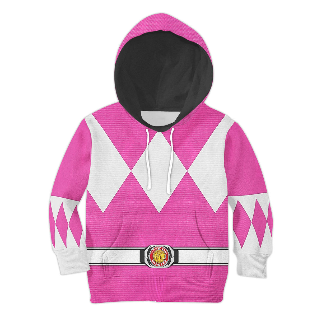 Unisex Kid Tops Pink Ranger Mighty Morphin Kid 3D Apparel - Stormmerch Exclusive