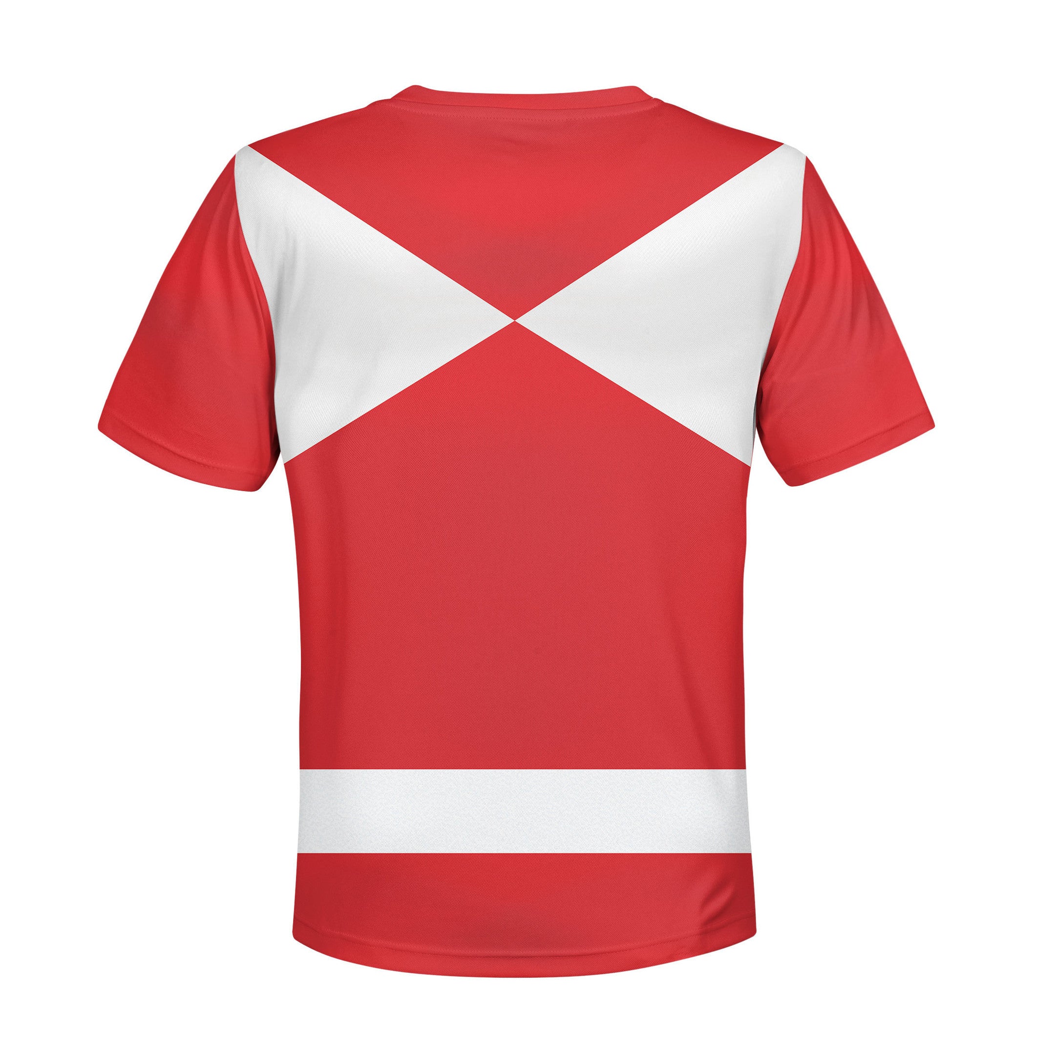 Unisex Kid Tops Red Power Ranger 3D Apparel - Stormmerch Exclusive