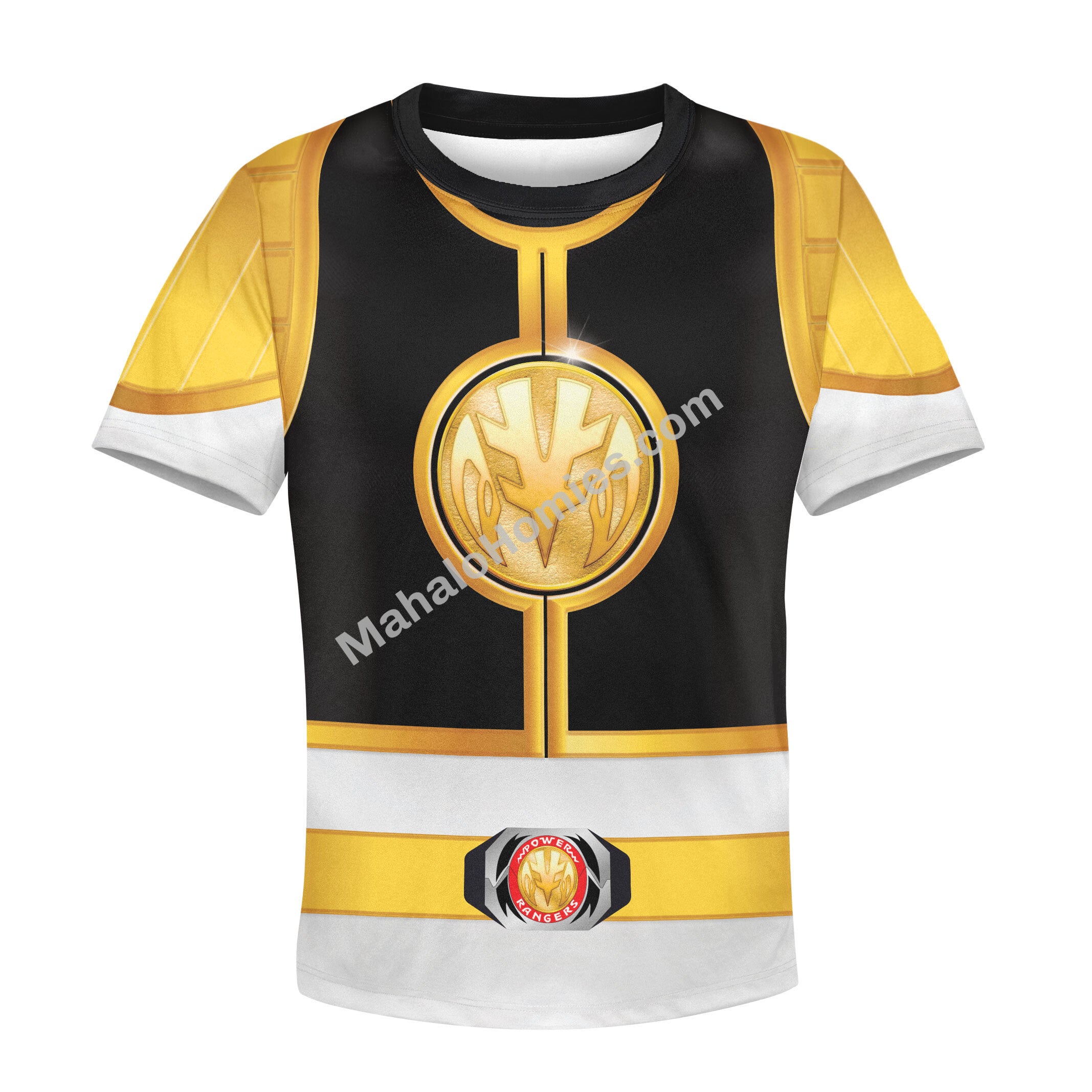 Unisex Kid Tops White Power Ranger 3D Apparel - Stormmerch Exclusive