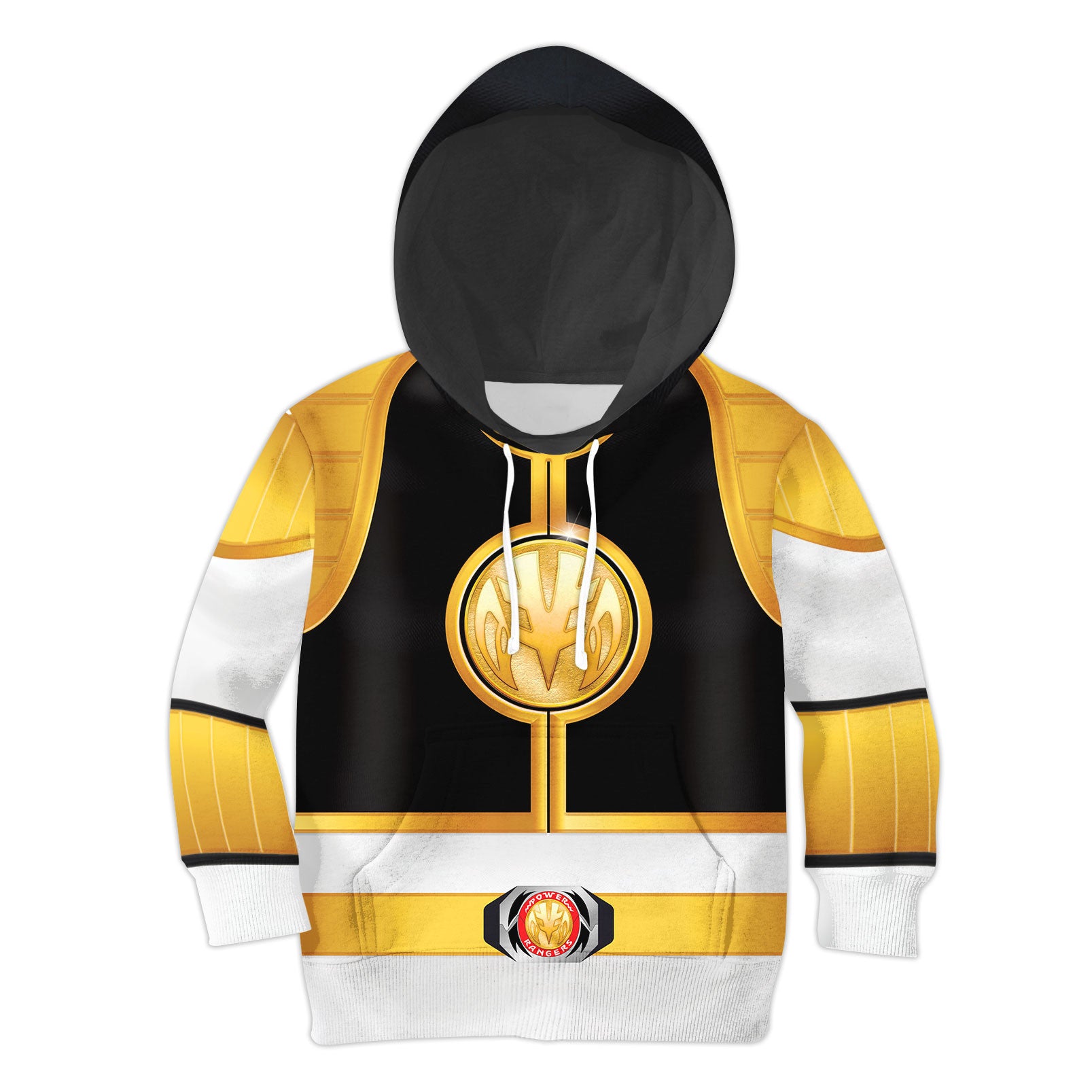 Unisex Kid Tops White Power Ranger 3D Apparel - Stormmerch Exclusive