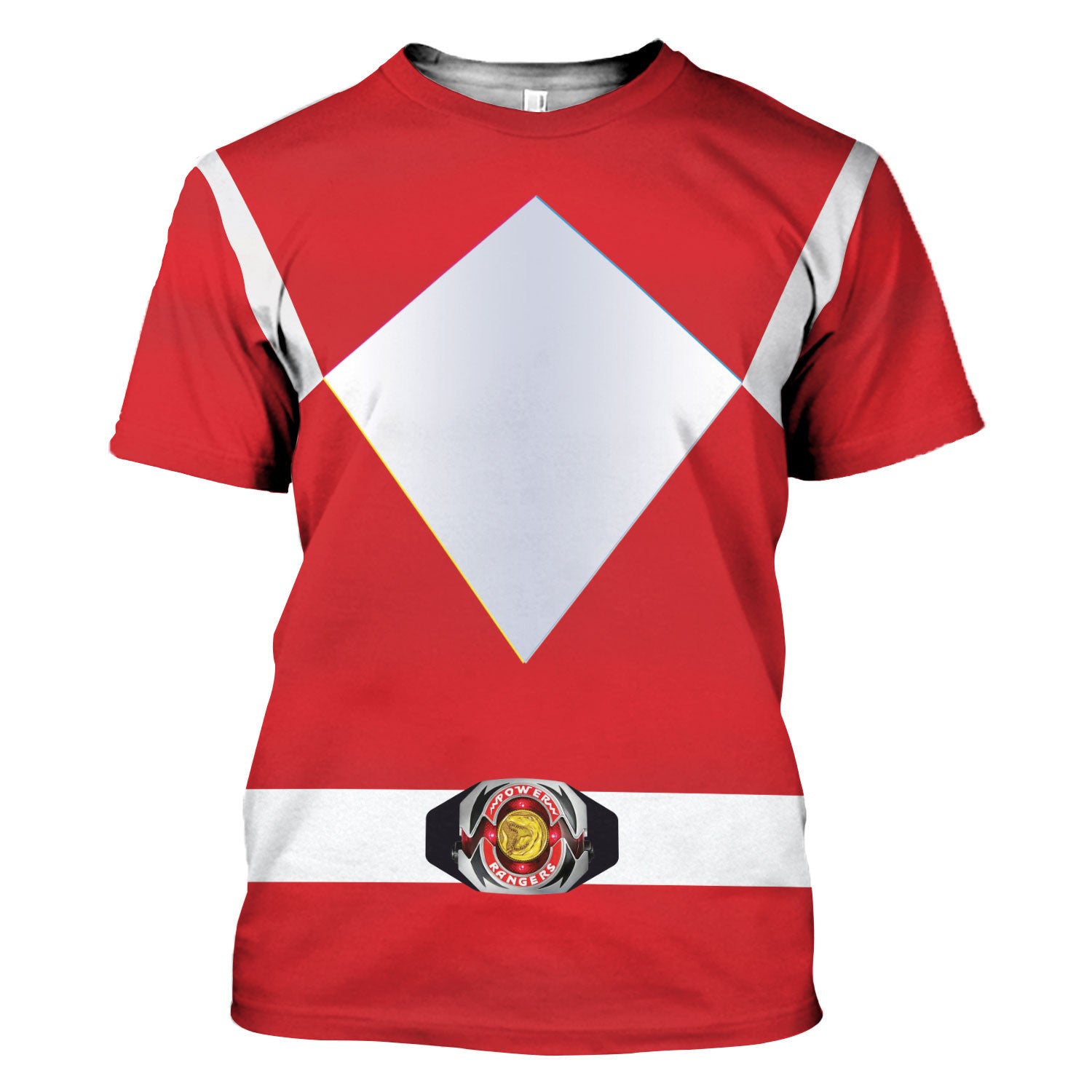 Unisex Tracksuit Hoodies Red Power Ranger 3D Costumes - Stormmerch Exclusive