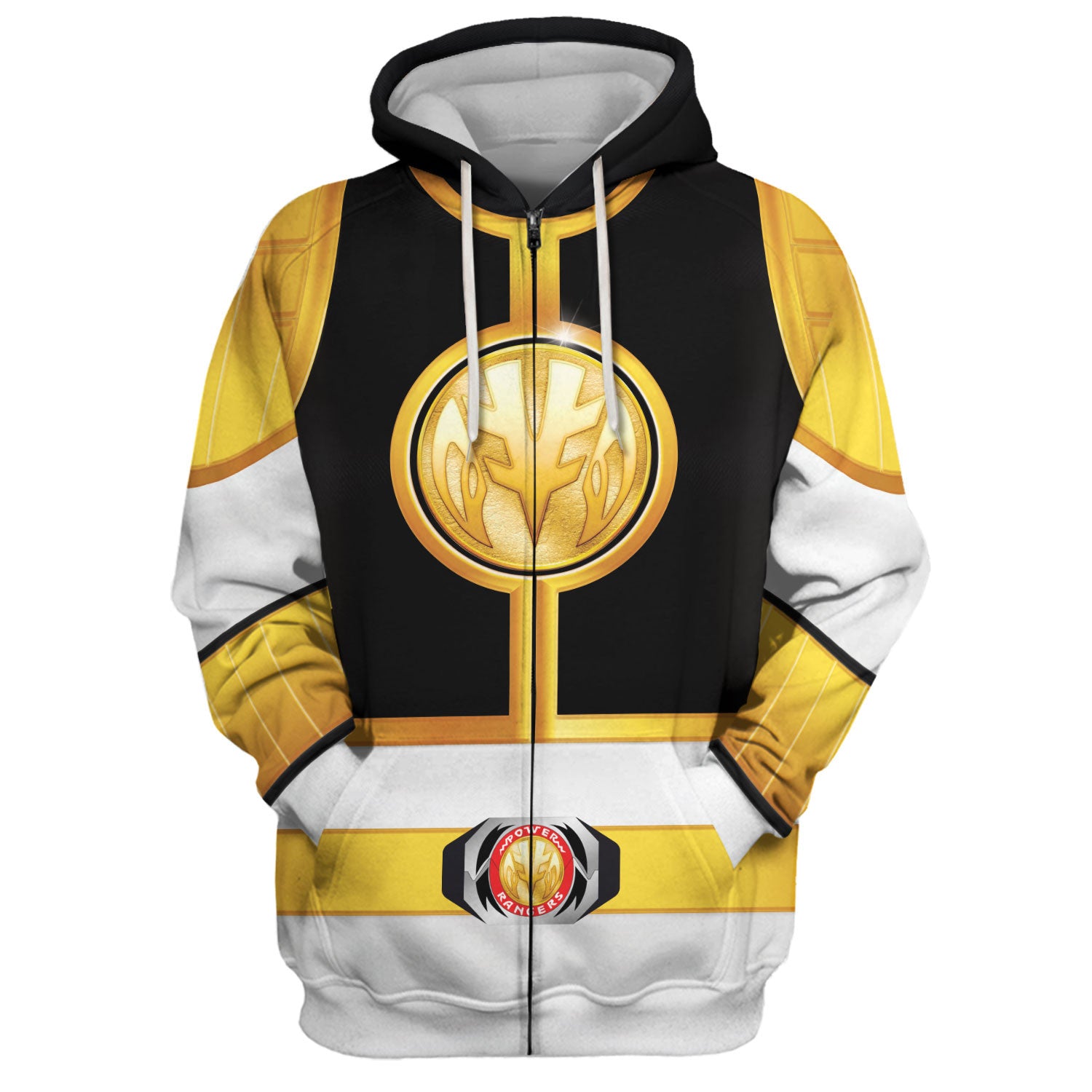 Unisex Tracksuit Hoodies White Power Ranger 3D Costumes - Stormmerch Exclusive