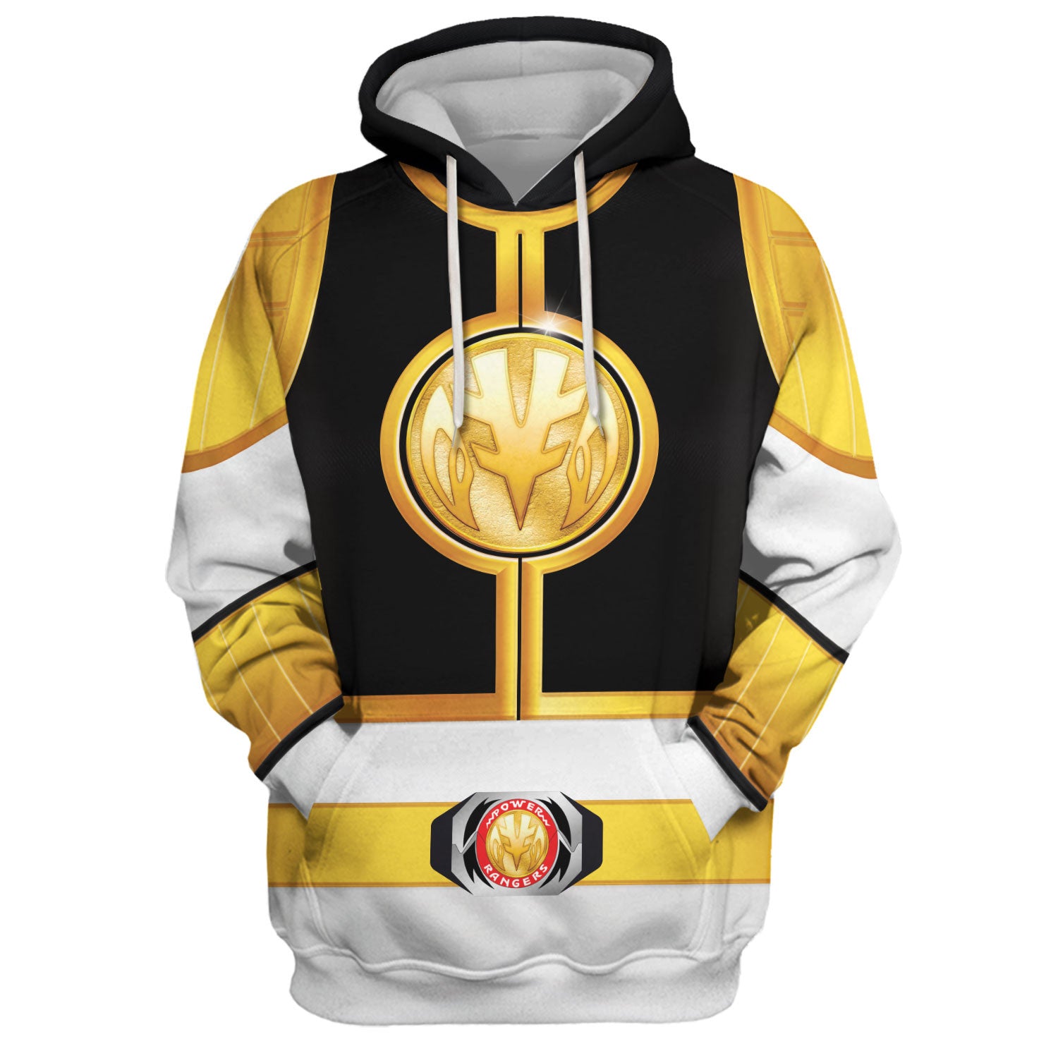 Unisex Tracksuit Hoodies White Power Ranger 3D Costumes - Stormmerch Exclusive