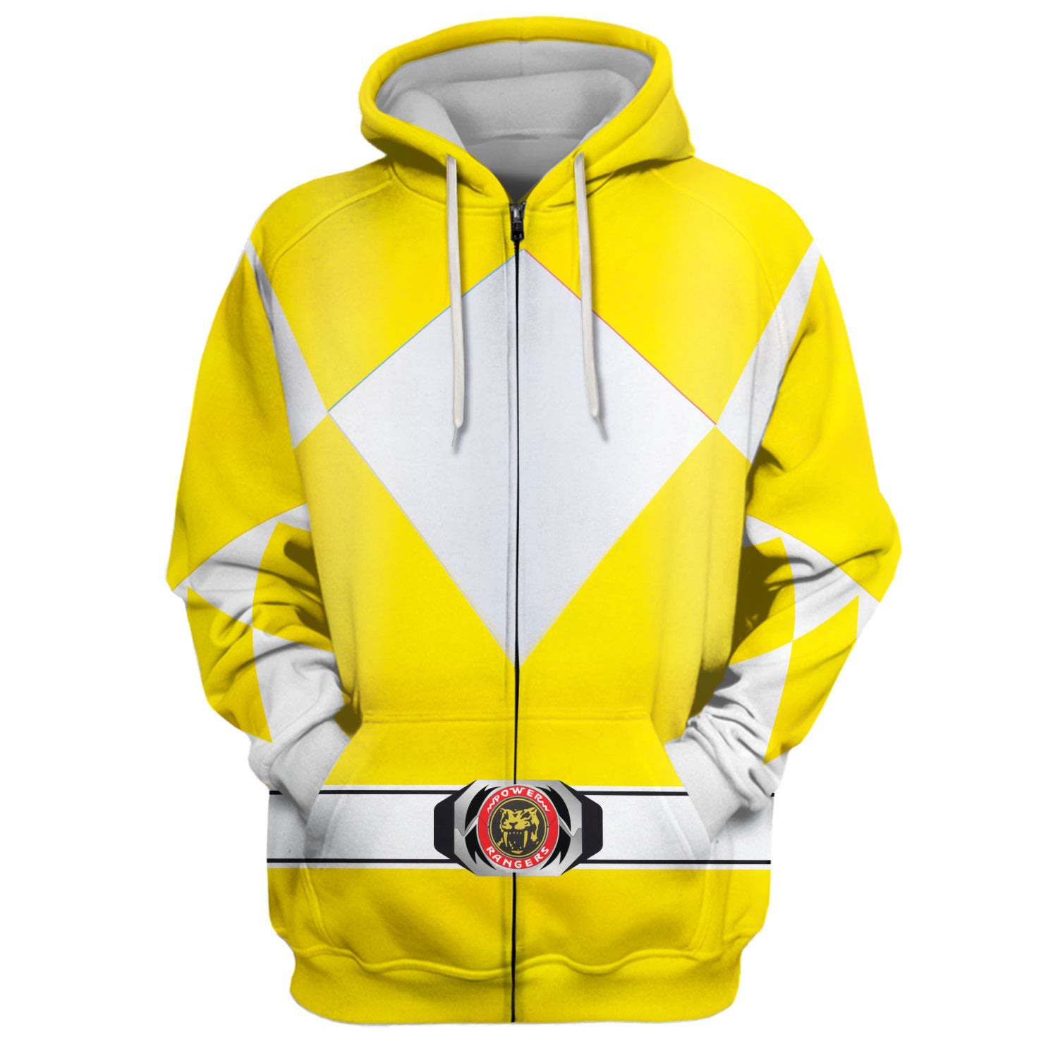 Unisex Tracksuit Hoodies Yellow Power Ranger 3D Costumes - Stormmerch Exclusive