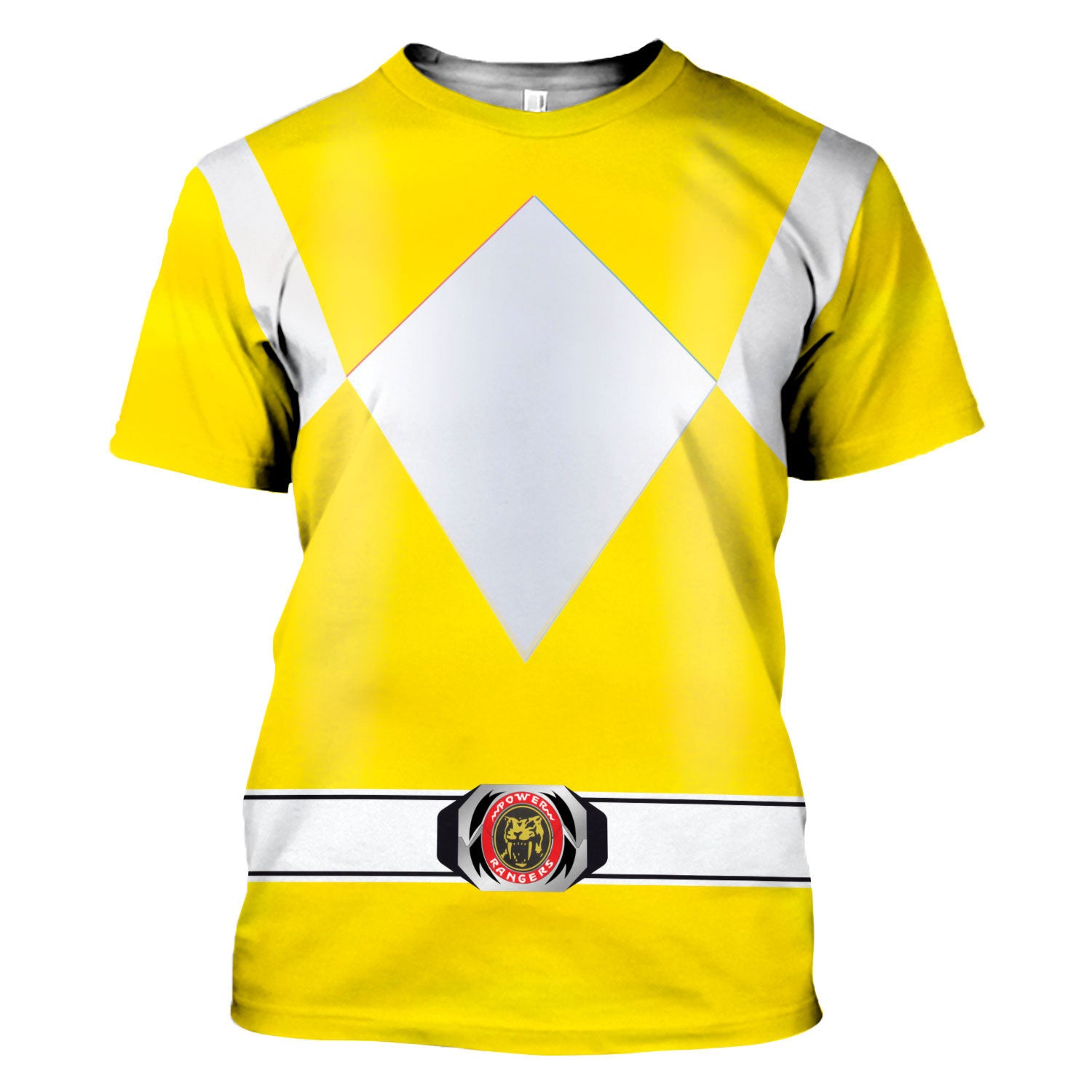 Unisex Tracksuit Hoodies Yellow Power Ranger 3D Costumes - Stormmerch Exclusive