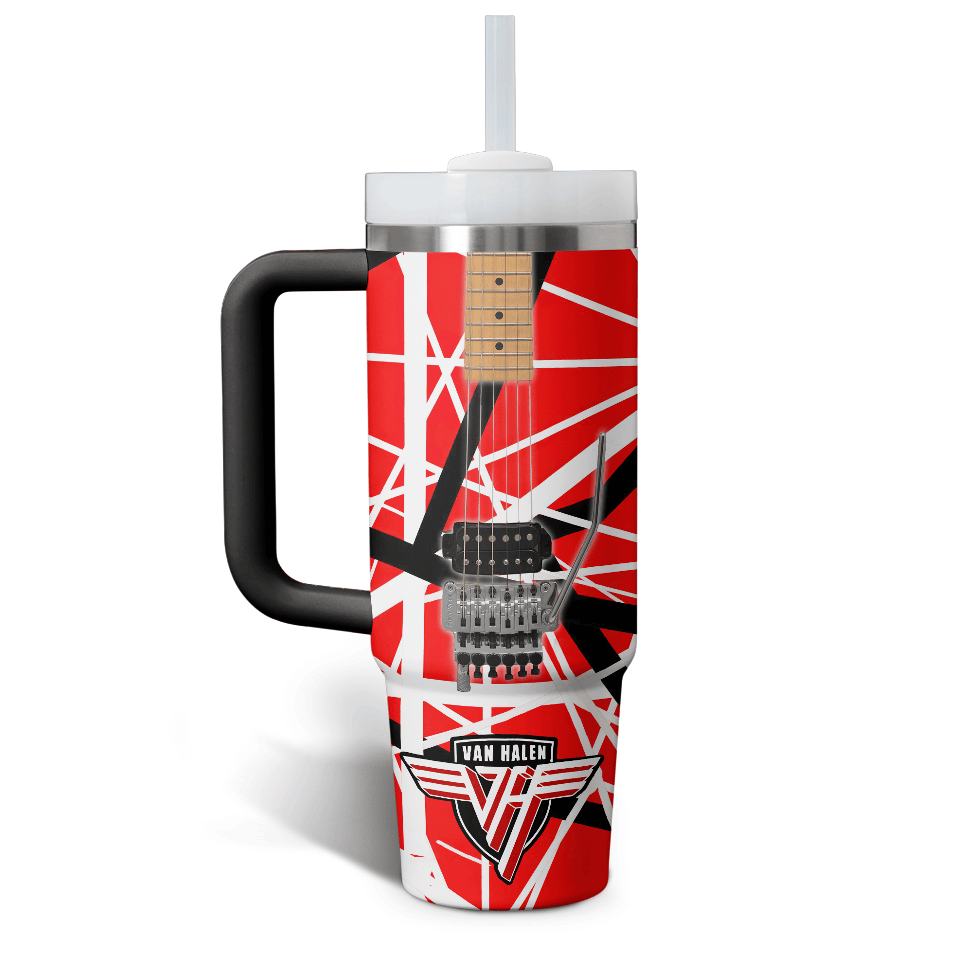 Van Halen Music Custom Stanley Cup 40 oz 30 oz Tumbler With Handle