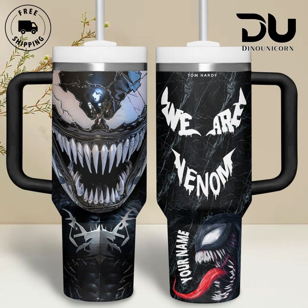 Venom Movies Custom Stanley Cup 40 oz 30 oz Tumbler With Handle