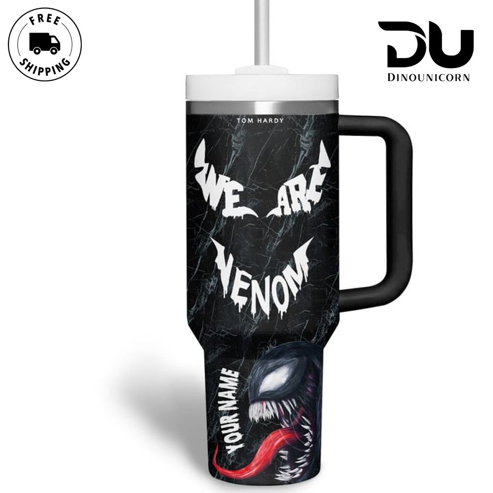 Venom Movies Custom Stanley Cup 40 oz 30 oz Tumbler With Handle
