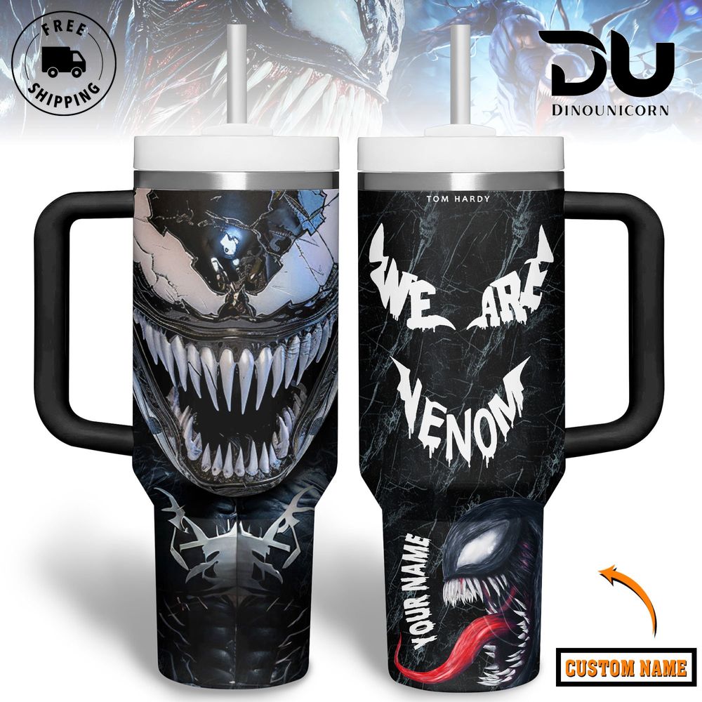 Venom Movies Custom Stanley Cup 40 oz 30 oz Tumbler With Handle
