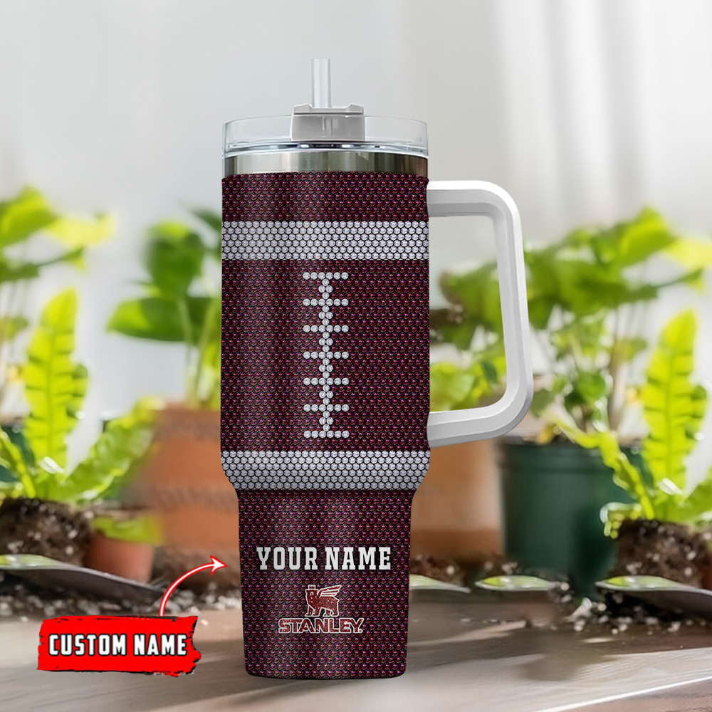 Washington Commanders NFL Crystal Custom Stanley Cup 40 oz 30 oz Tumbler With Handle