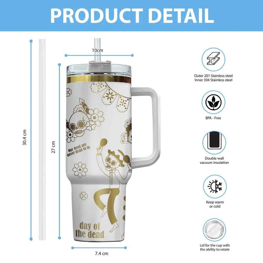 Washington State Cougars NCAA Custom Stanley Cup 40 oz 30 oz Tumbler With Handle